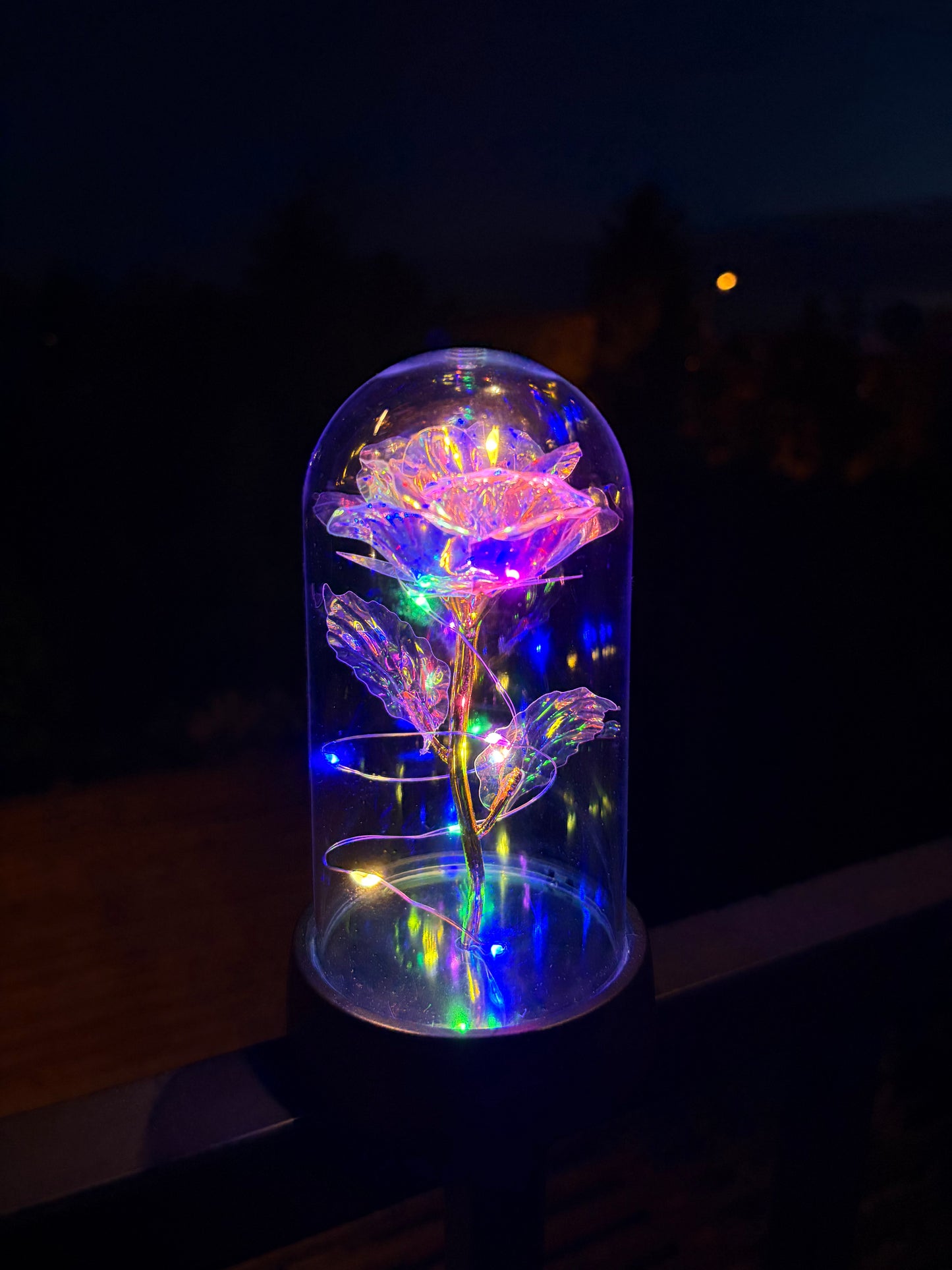 Wieczna róża LED